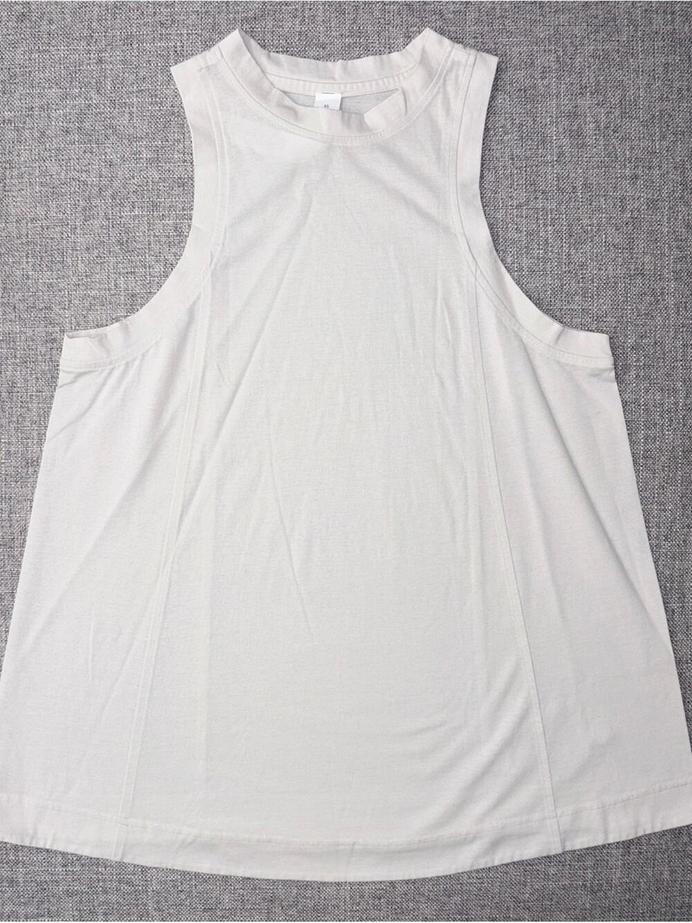 lululemon athletica White Racerback Tank